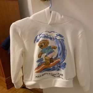 Slightly worn boys polo hoodie size 2T